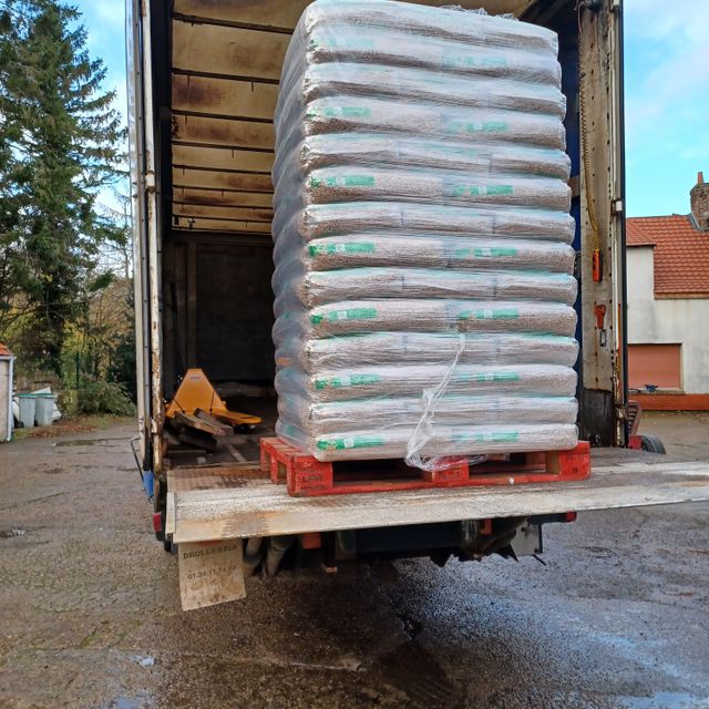 livraison de pellets
